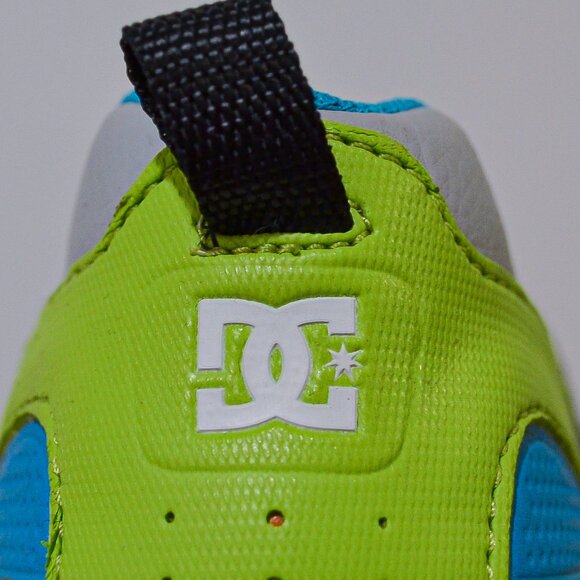 DC | GREEN/BLUE/GRAY SKATE SHOES - Picture 7 of 8